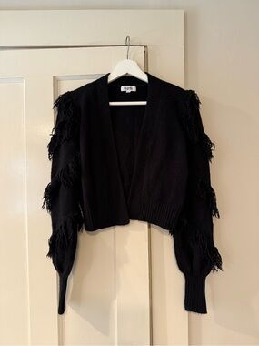 Fun fringe sweater